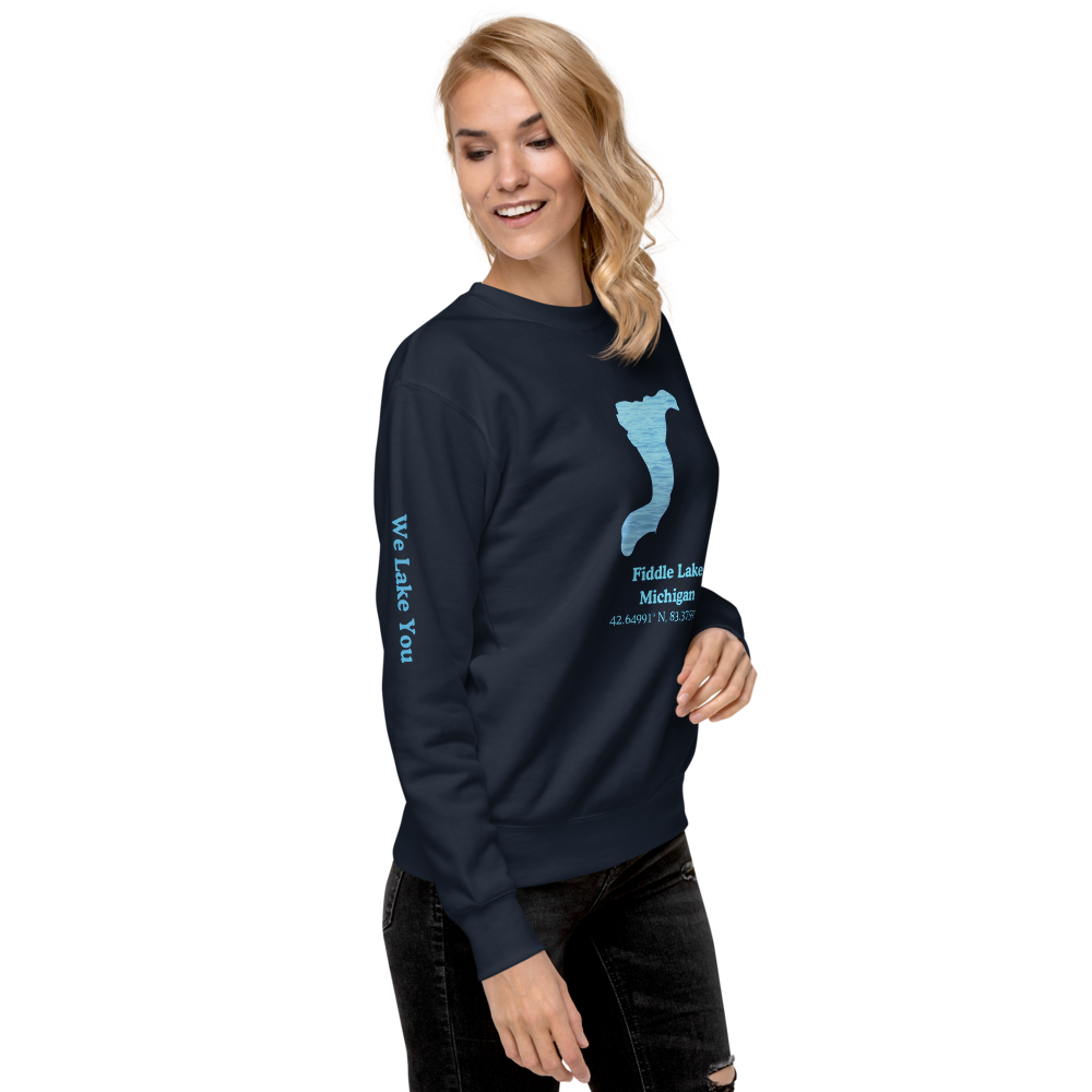 Fiddle Lake Premium Unisex Sweatshirt