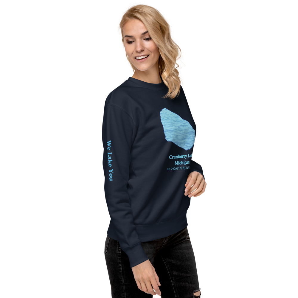 Cranberry Lake Premium Unisex Sweatshirt