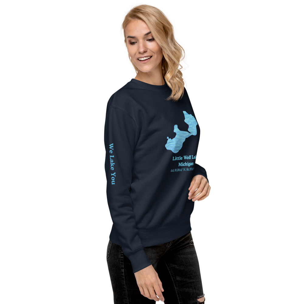 Little Wolf Lake Premium Unisex Sweatshirt