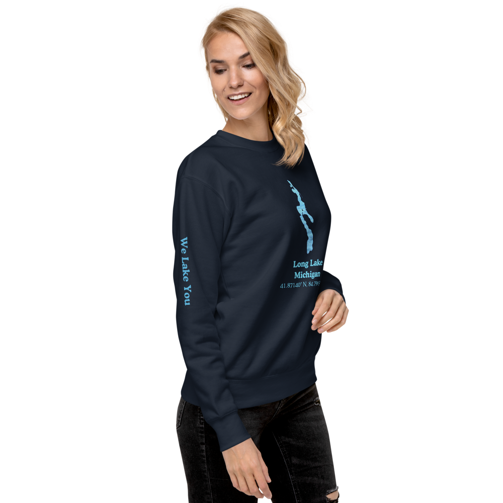 Long Lake Premium Unisex Sweatshirt