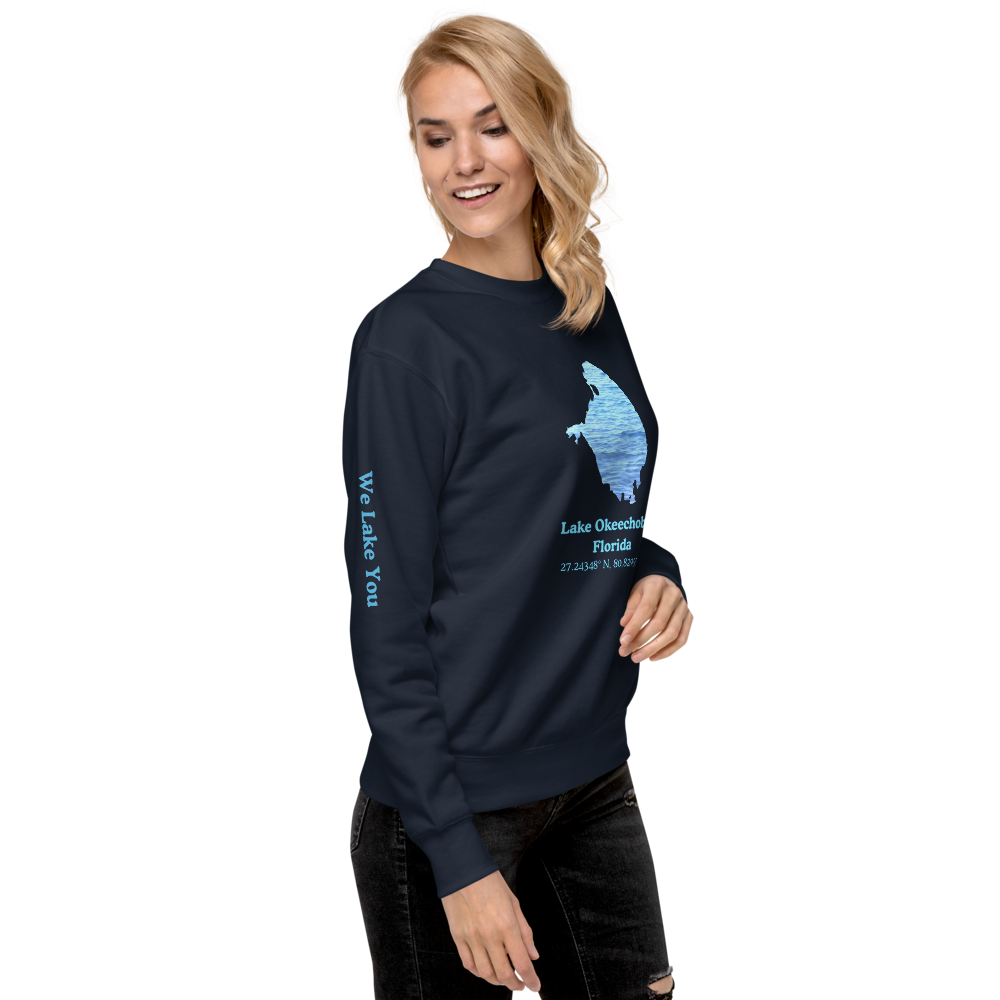 Lake Okeechobee Premium Unisex Sweatshirt