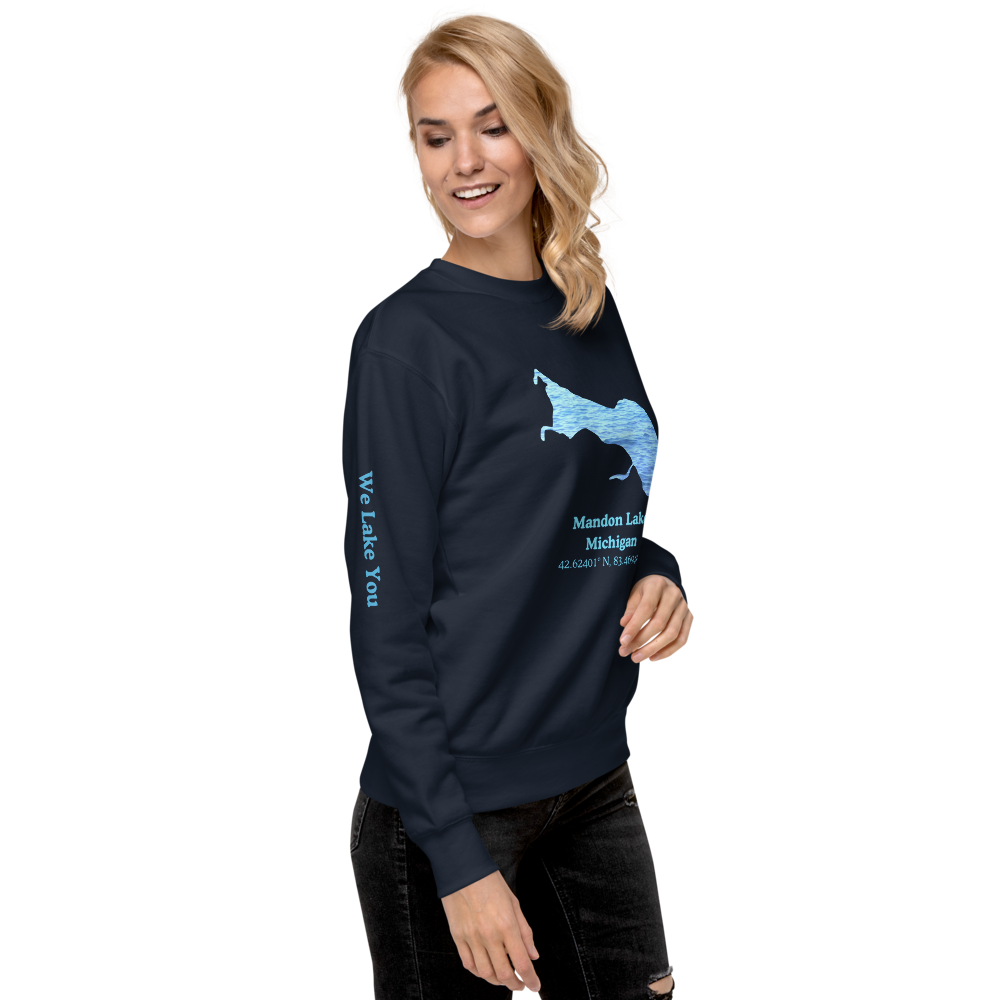 Mandon Lake Premium Unisex Sweatshirt