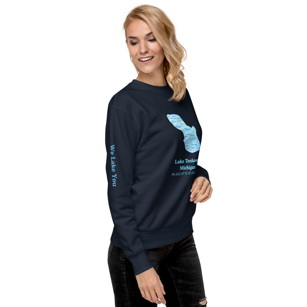 Lake Tonkowa Premium Unisex Sweatshirt