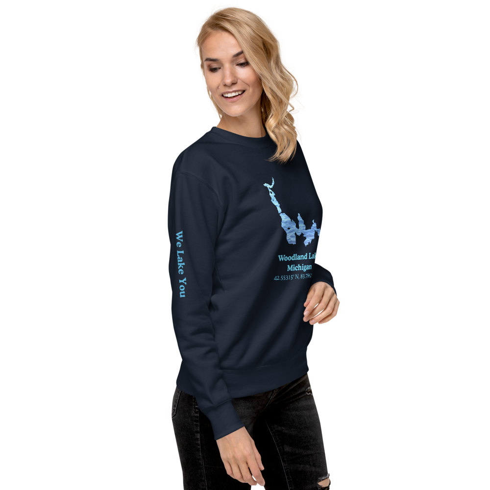 Woodland Lake Premium Unisex Sweatshirt