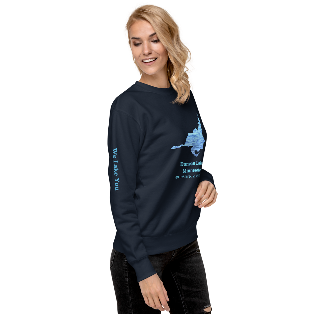 Duncan Lake Premium Unisex Sweatshirt