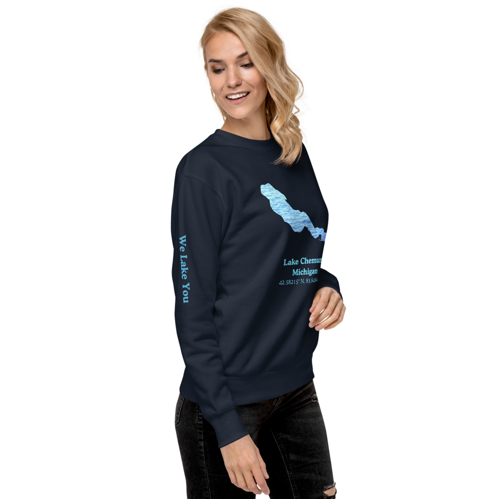Lake Chemung Premium Unisex Sweatshirt