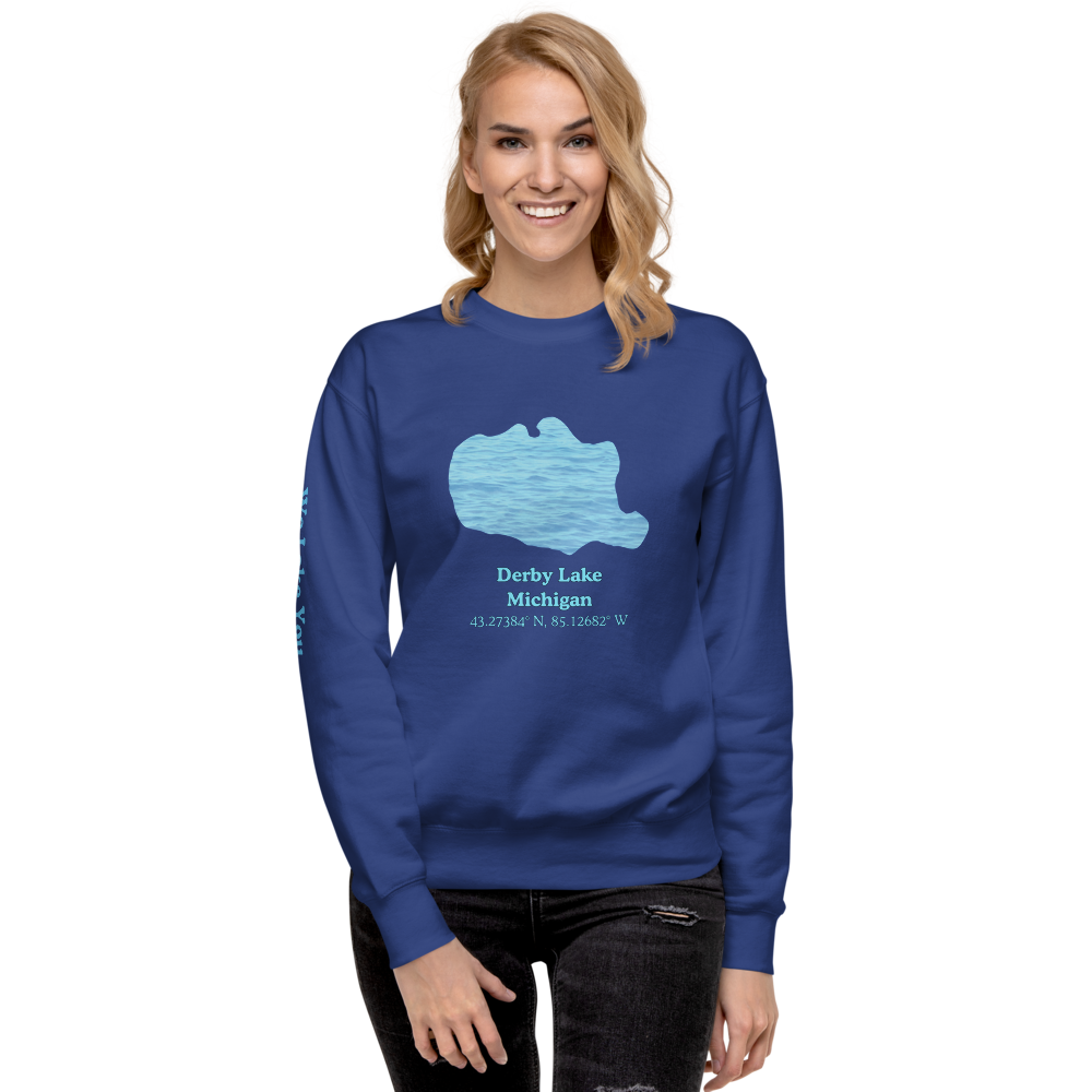 Derby Lake Premium Unisex Sweatshirt