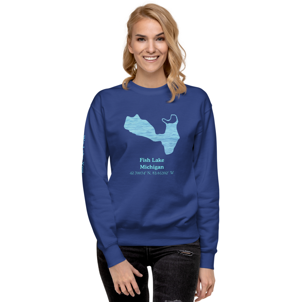 Fish Lake Premium Unisex Sweatshirt