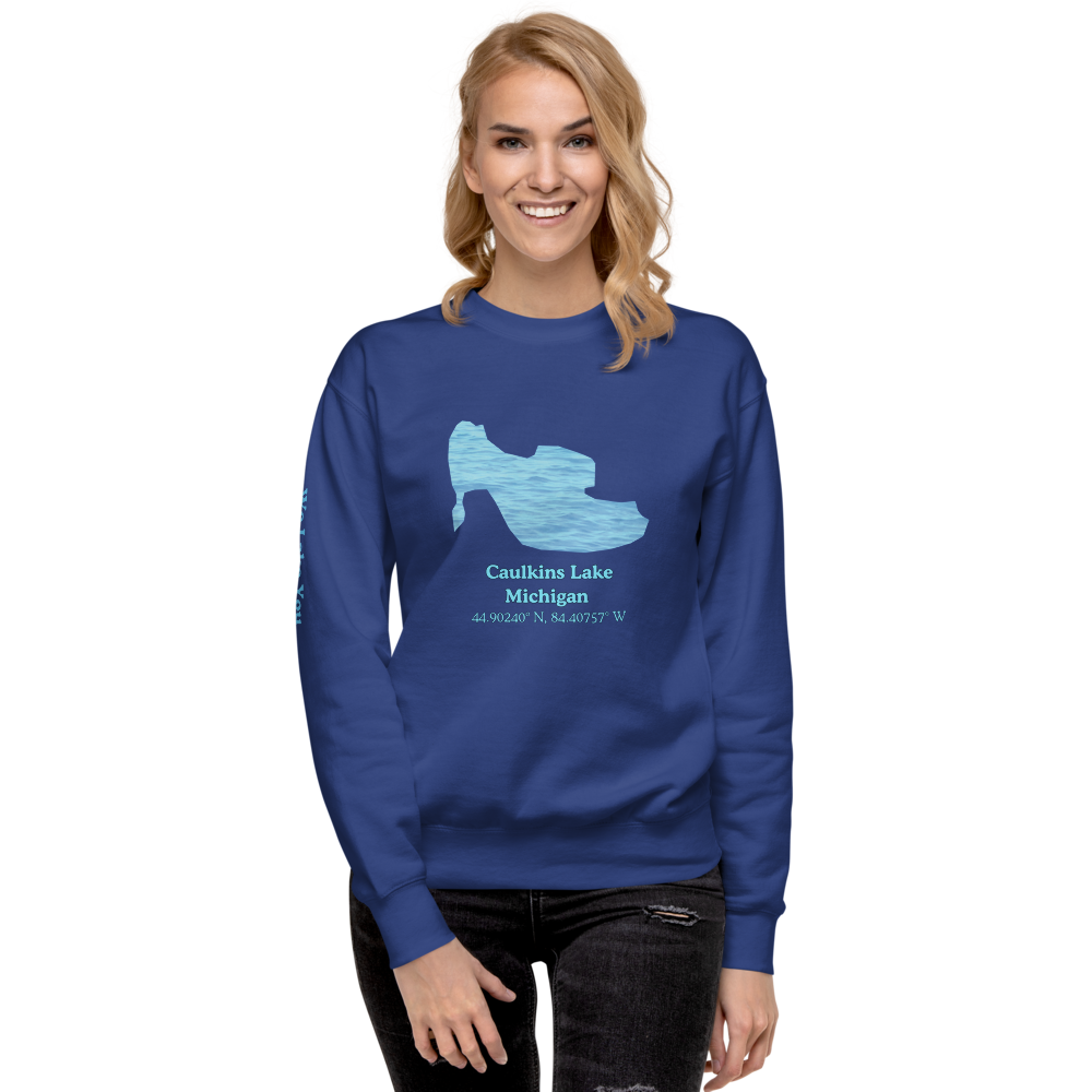 Caulkins Lake Premium Unisex Sweatshirt