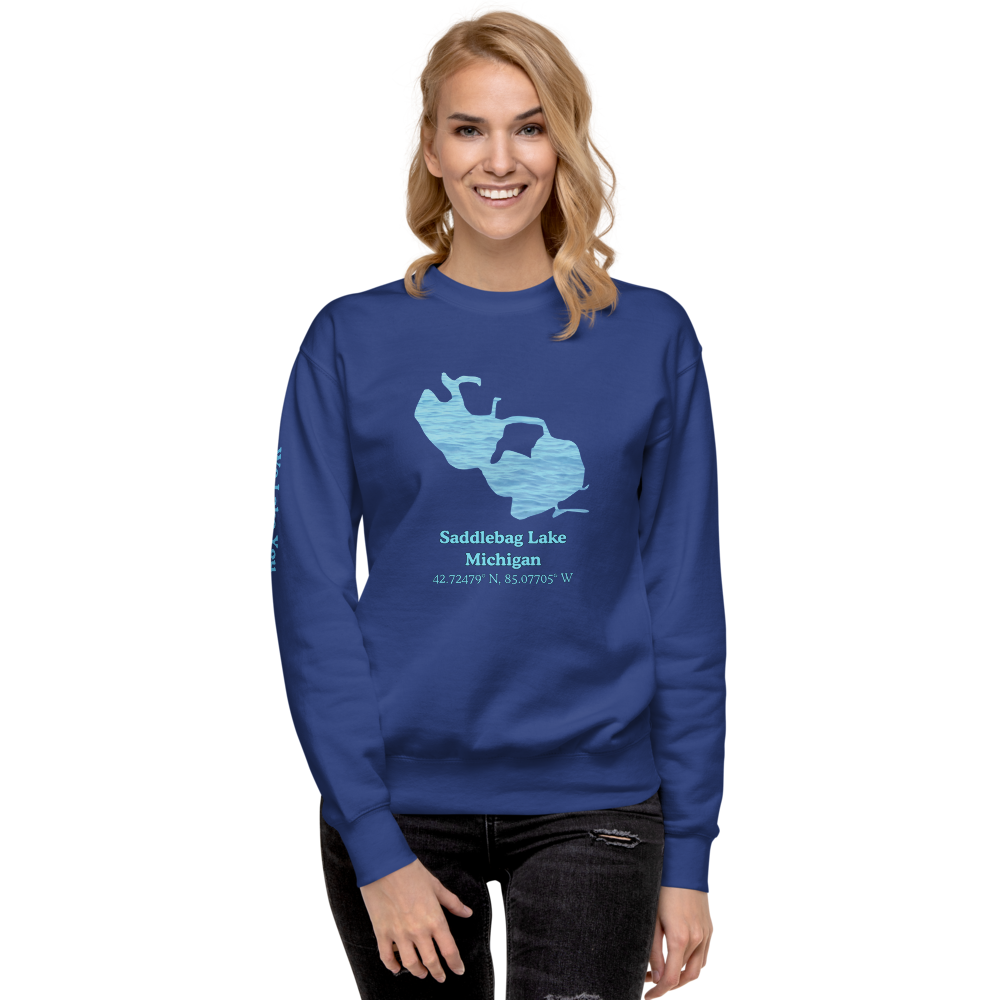 Saddlebag Lake Premium Unisex Sweatshirt