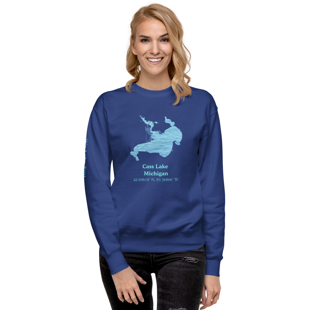 Cass Lake  Premium Unisex Sweatshirt