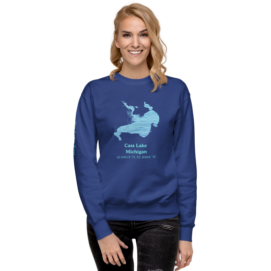 Cass Lake  Premium Unisex Sweatshirt