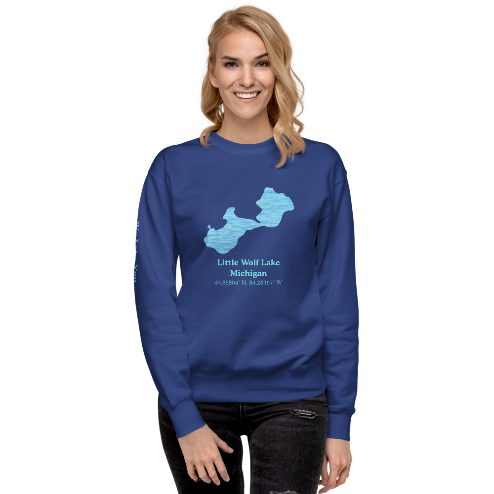 Little Wolf Lake Premium Unisex Sweatshirt