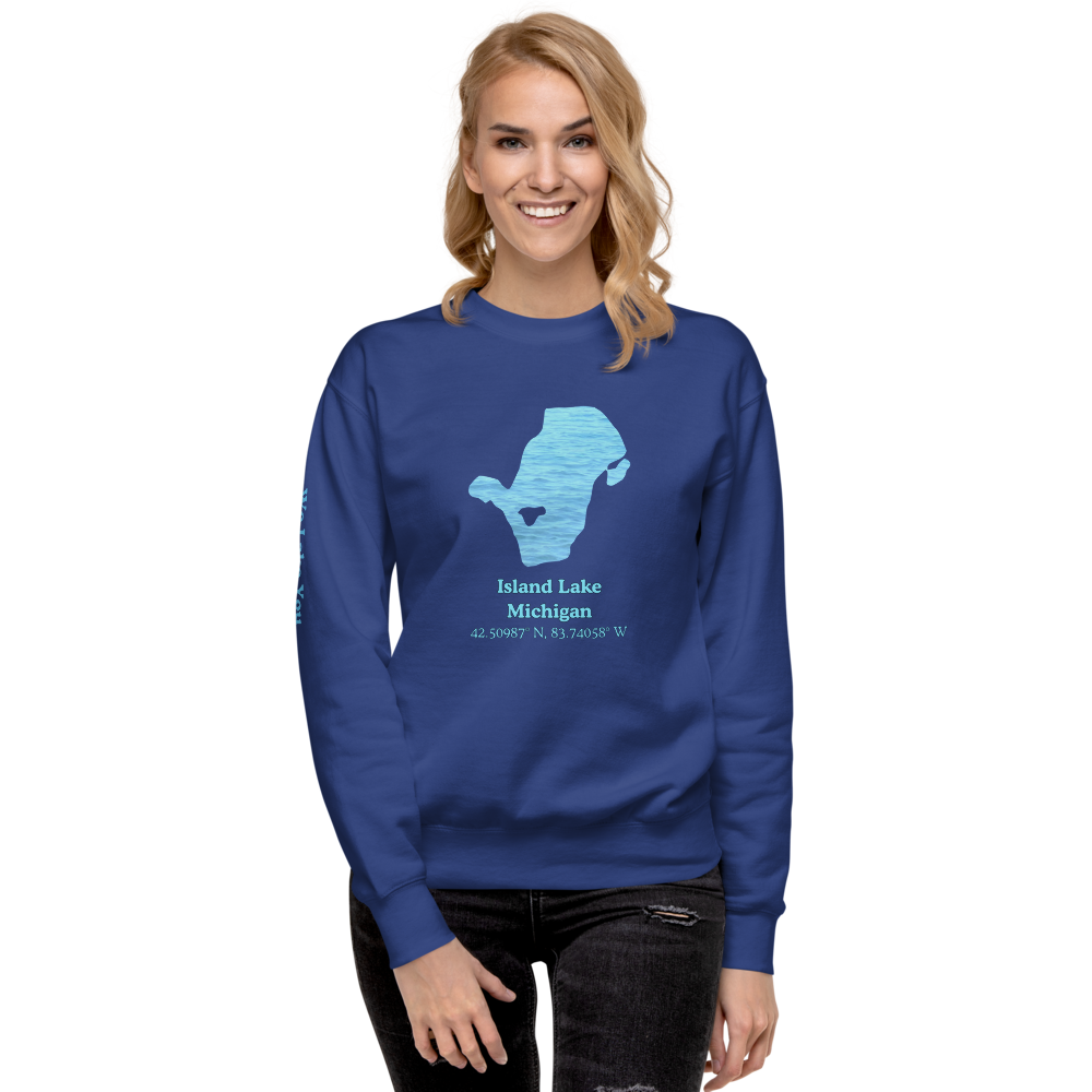 Island Lake Premium Unisex Sweatshirt