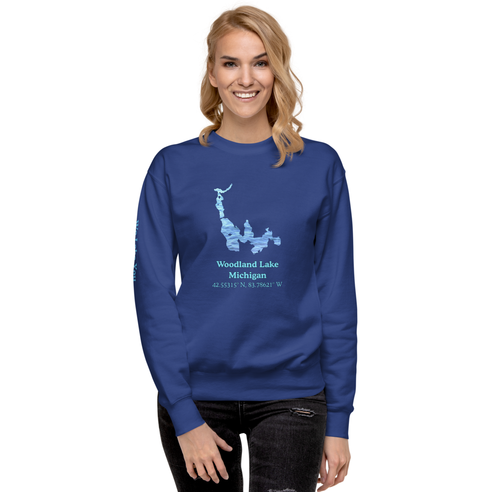 Woodland Lake Premium Unisex Sweatshirt