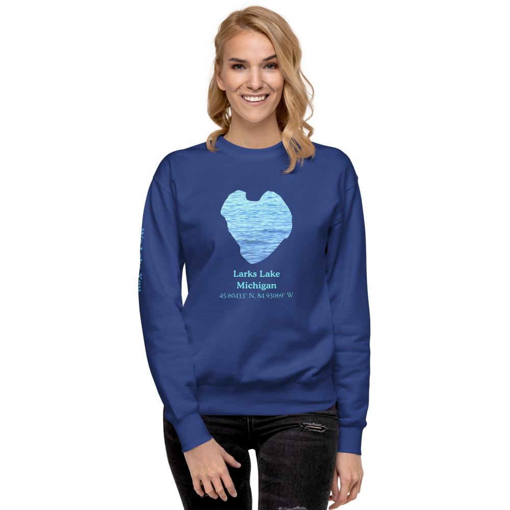 Larks Lake Premium Unisex Sweatshirt