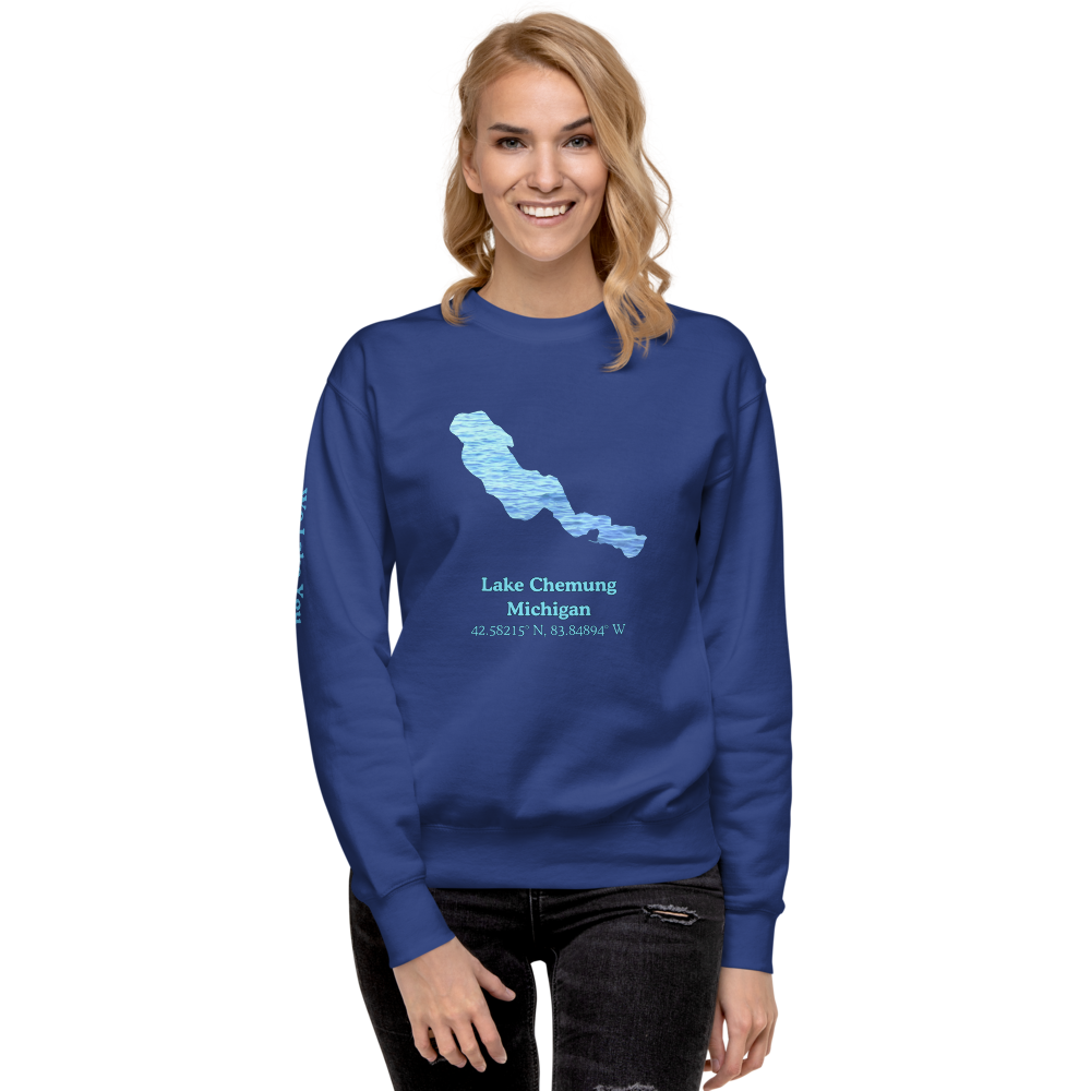 Lake Chemung Premium Unisex Sweatshirt