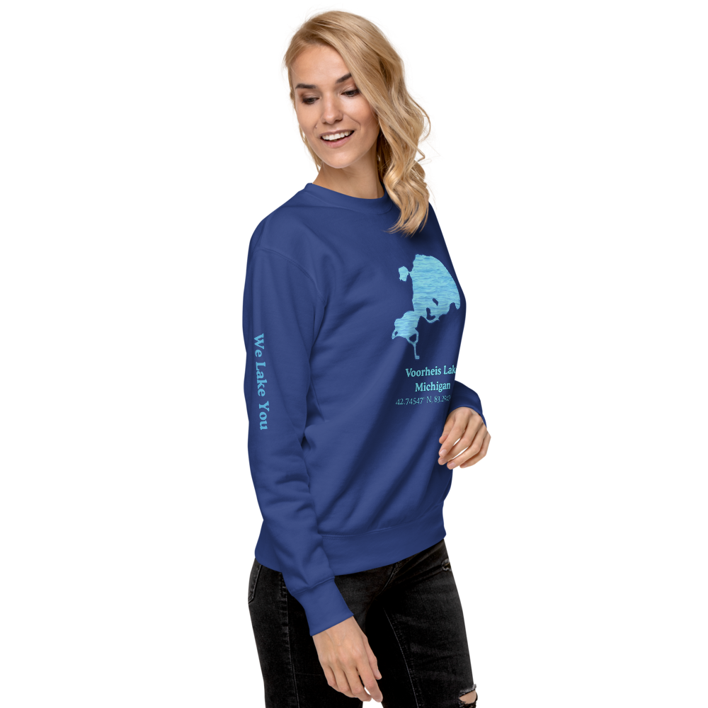 Voorheis Lake Premium Unisex Sweatshirt
