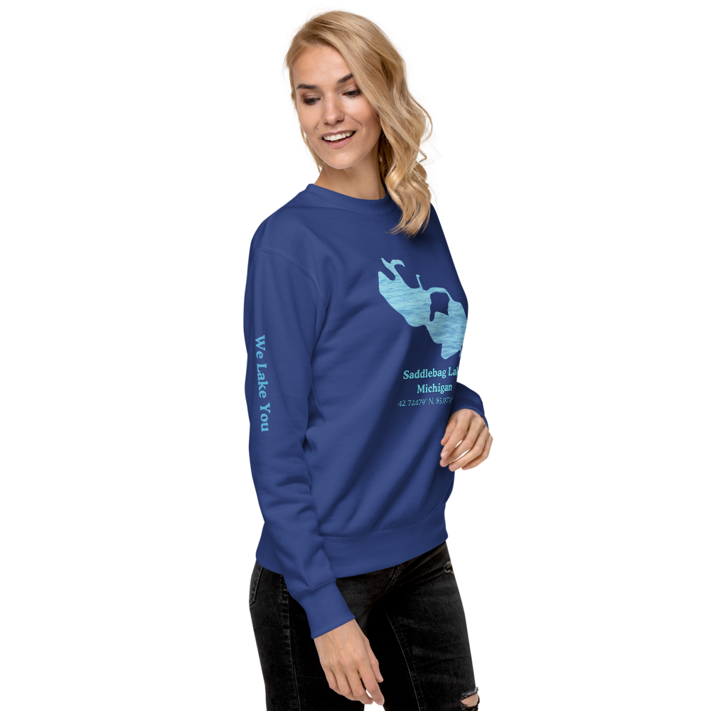 Saddlebag Lake Premium Unisex Sweatshirt