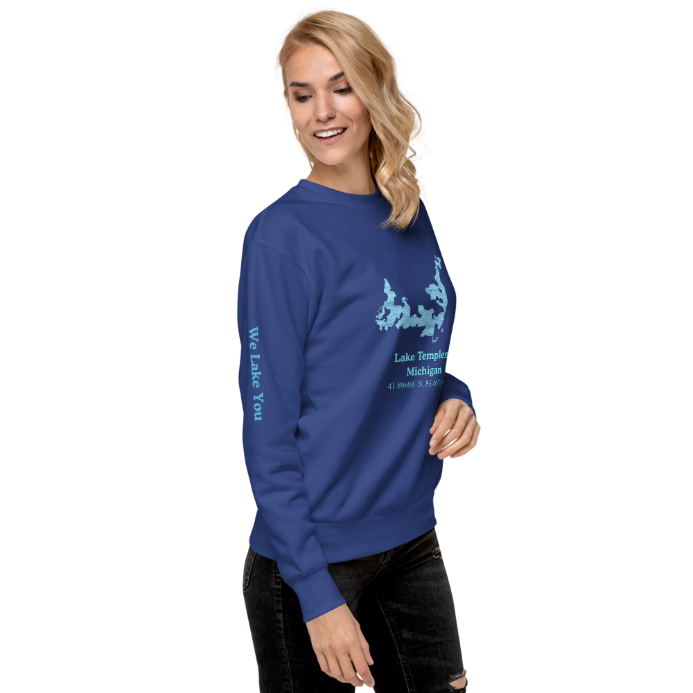 Lake Templene Premium Unisex Sweatshirt