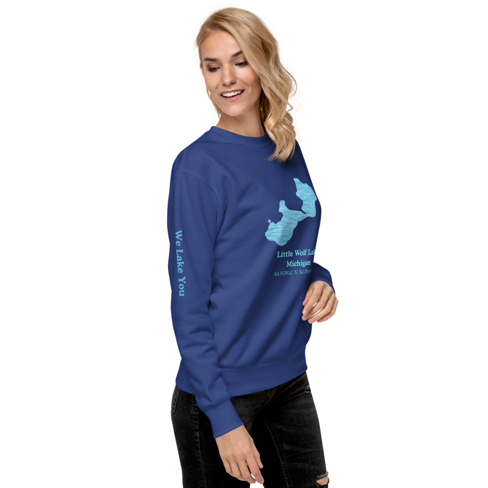 Little Wolf Lake Premium Unisex Sweatshirt