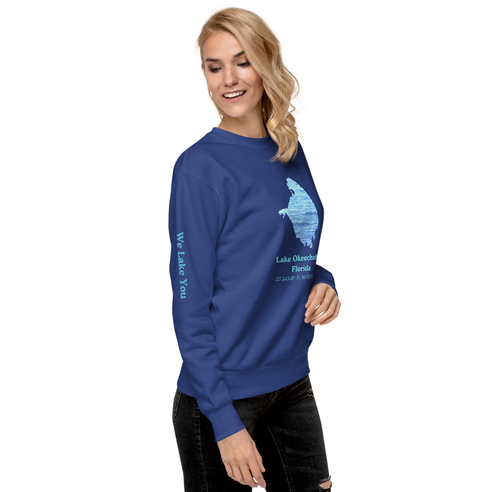 Lake Okeechobee Premium Unisex Sweatshirt