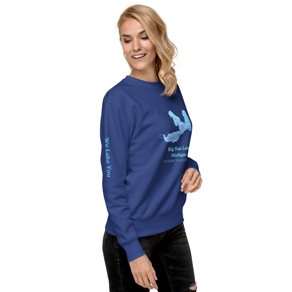 Big Star Lake Premium Unisex Sweatshirt
