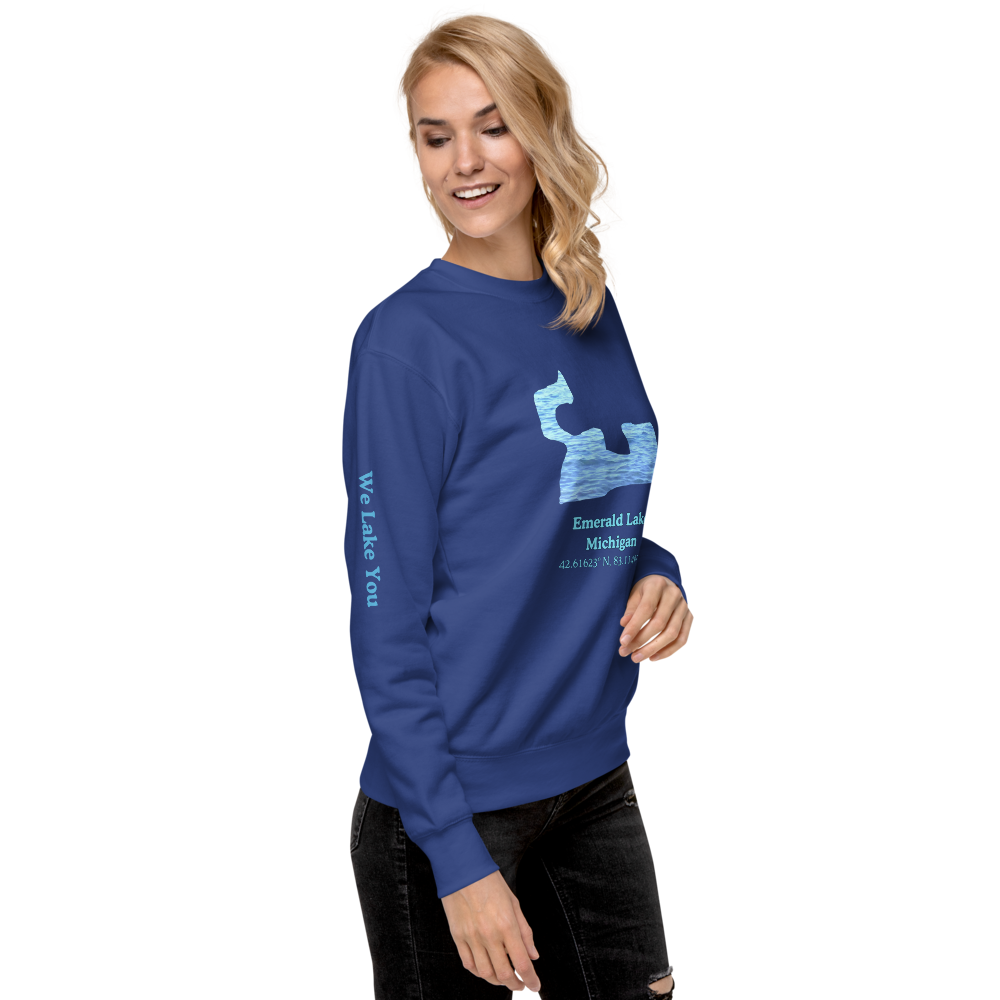Emerald Lake Premium Unisex Sweatshirt