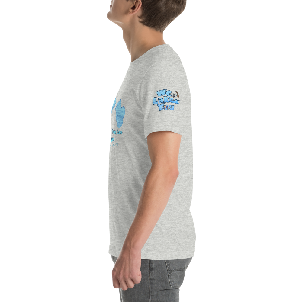 East & West Twin Lake Premium Unisex T-shirt