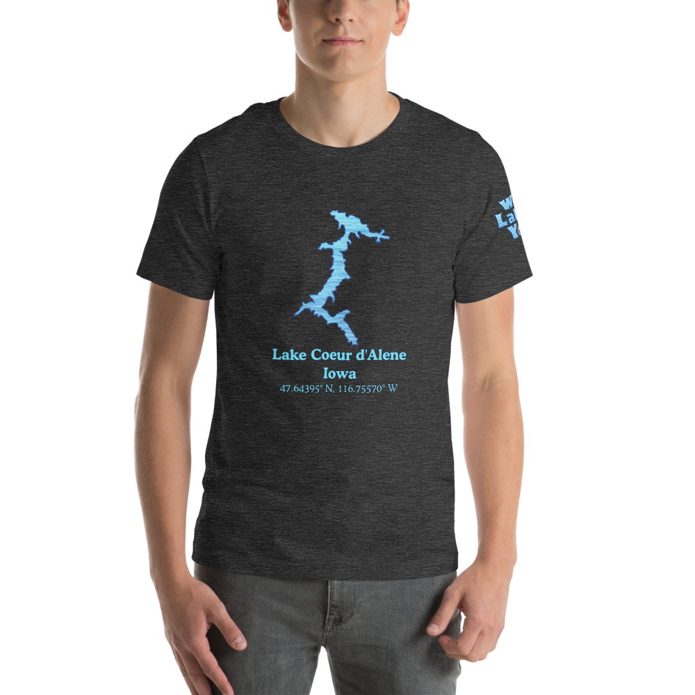 Lake Coeur d'Alene Premium Unisex T-shirt