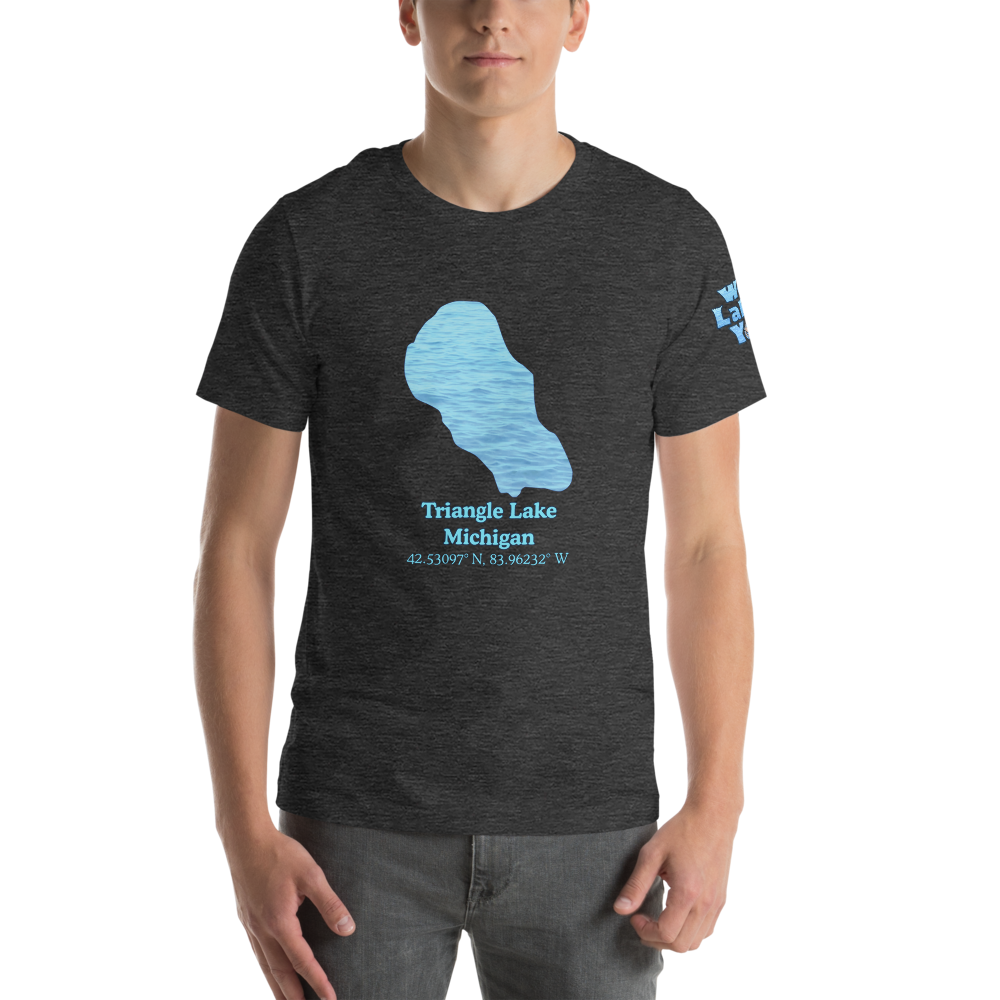 Triangle Lake Premium Unisex T-shirt