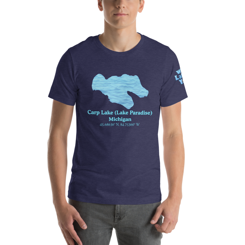 Carp Lake (Lake Paradise) Premium Unisex T-shirt