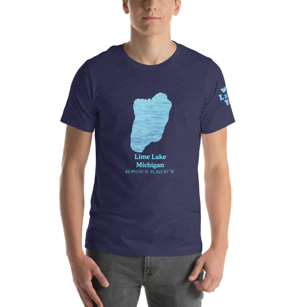 Lime Lake Premium Unisex T-shirt