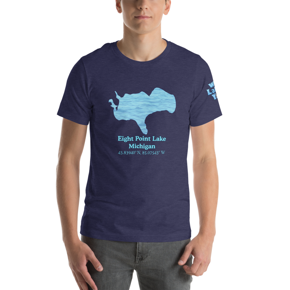 Eight Point Lake Premium Unisex T-shirt