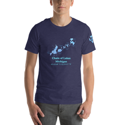 Chain of Lakes Premium Unisex T-shirt