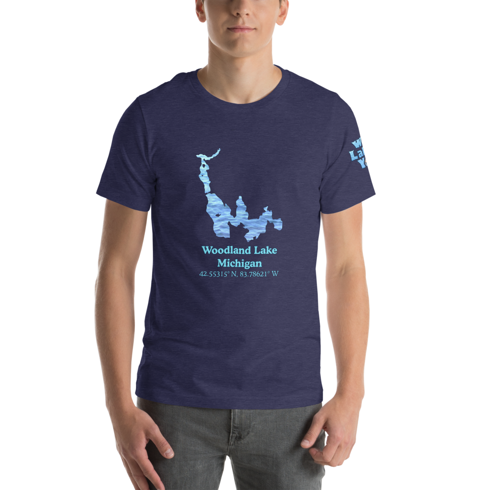 Woodland Lake Premium Unisex T-shirt