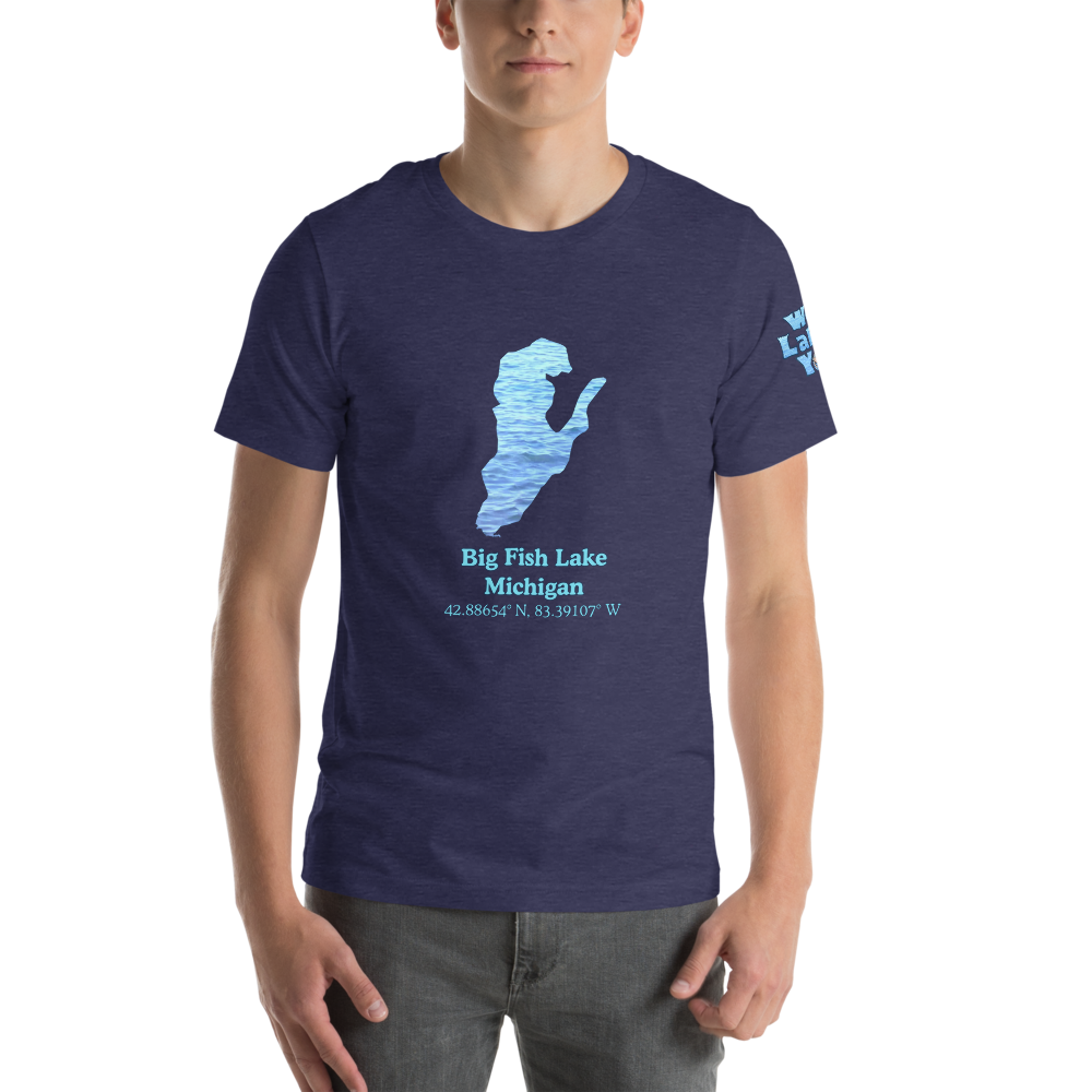 Big Fish Lake Premium Unisex T-shirt
