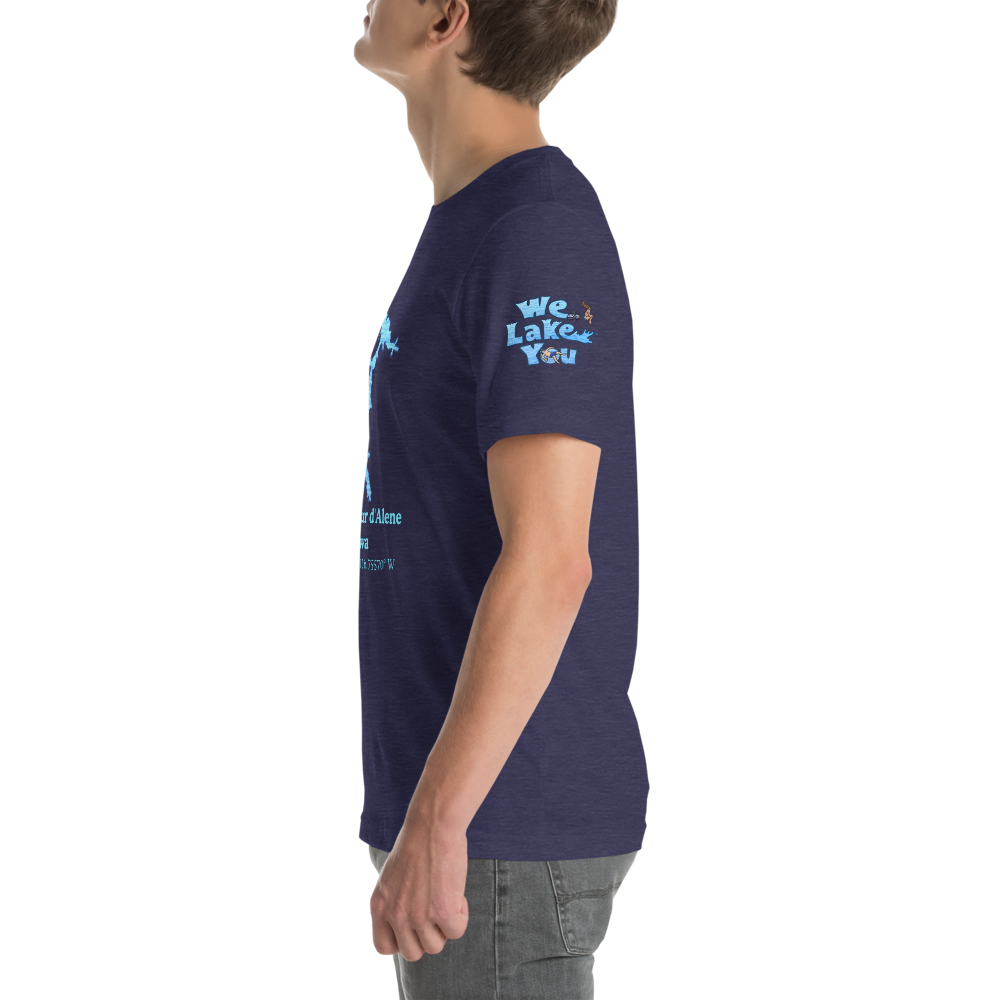 Lake Coeur d'Alene Premium Unisex T-shirt