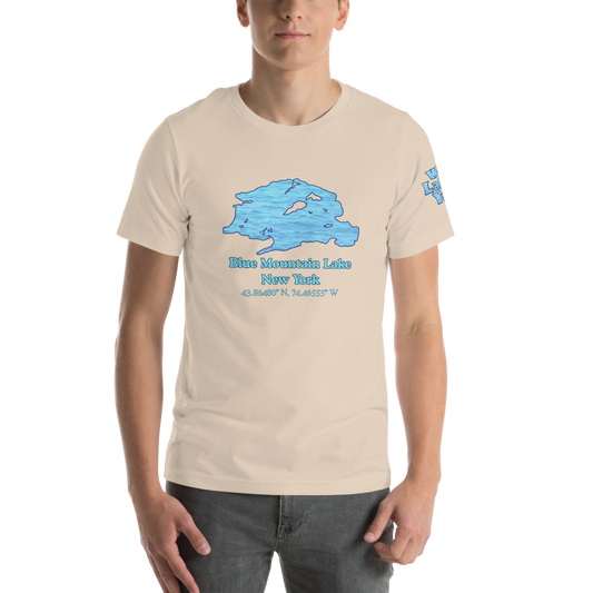 Blue Mountain Lake Premium Unisex T-shirt