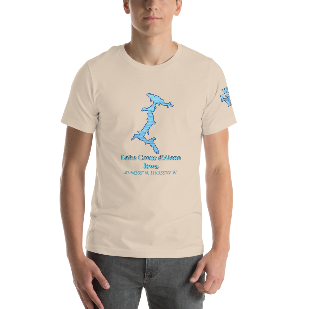 Lake Coeur d'Alene Premium Unisex T-shirt