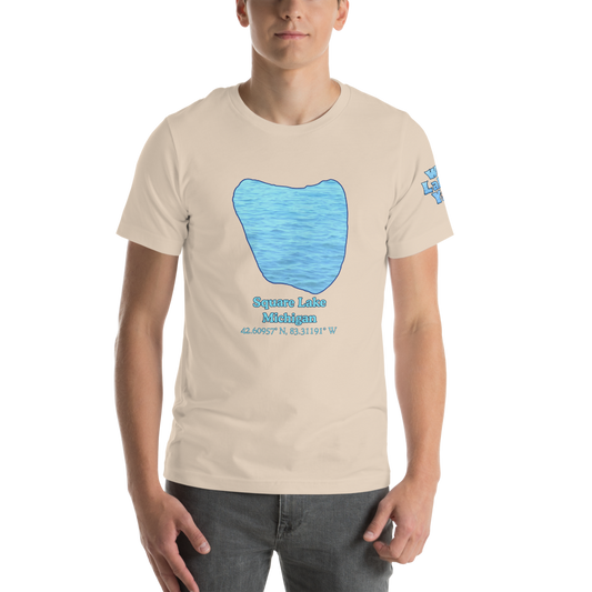 Square Lake Premium Unisex T-shirt