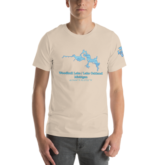 Woodhull Lake / Lake Oakland Premium Unisex T-shirt