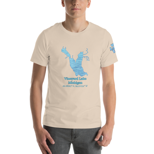 Vineyard Lake Premium Unisex T-shirt