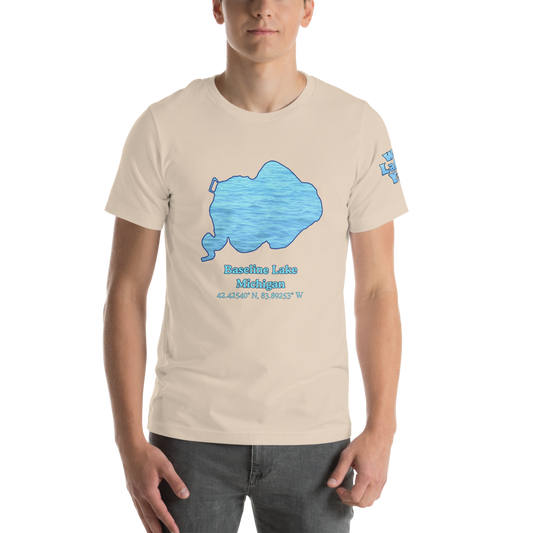 Baseline Lake Premium Unisex T-shirt
