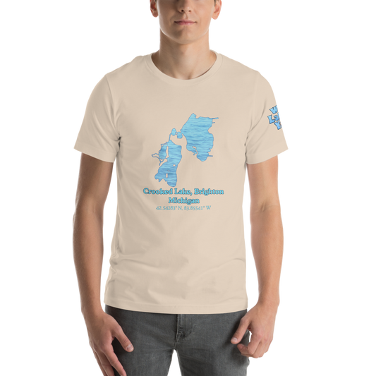 Crooked Lake, Brighton Premium Unisex T-shirt