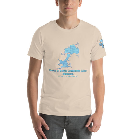 North & South Commerce Lake Premium Unisex T-shirt