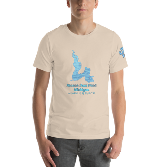 Alcona Dam Pond Premium Unisex T-shirt