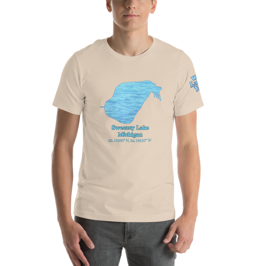 Sweezey Lake Premium Unisex T-shirt