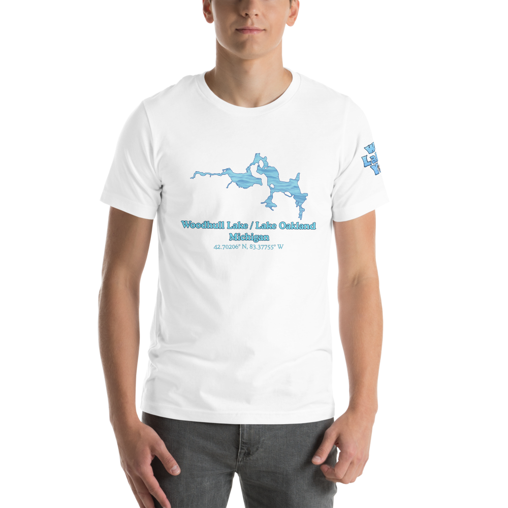 Woodhull Lake / Lake Oakland Premium Unisex T-shirt