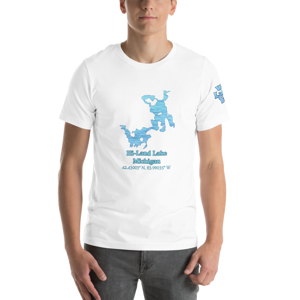 Hi-Land Lake Premium Unisex T-shirt